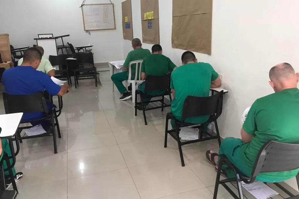 2025: 20 mil pessoas privadas de liberdade concluem educação básica e fazem exames nacionais Foto: PPPR