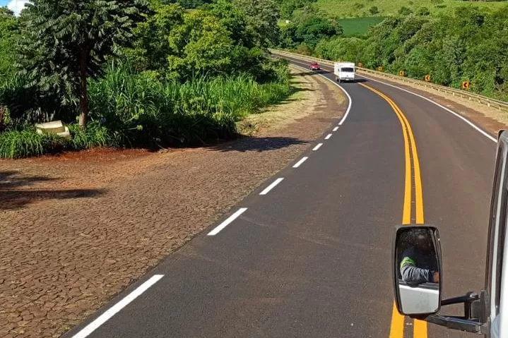 PR-158 Rio Bonito do Iguaçu Foto: DER