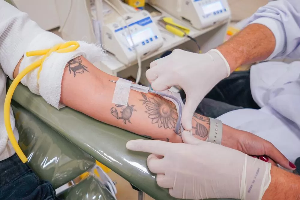 Com queda nos estoques, Hemepar convoca doadores de sangue tipos O+ e O- Foto: SECOM