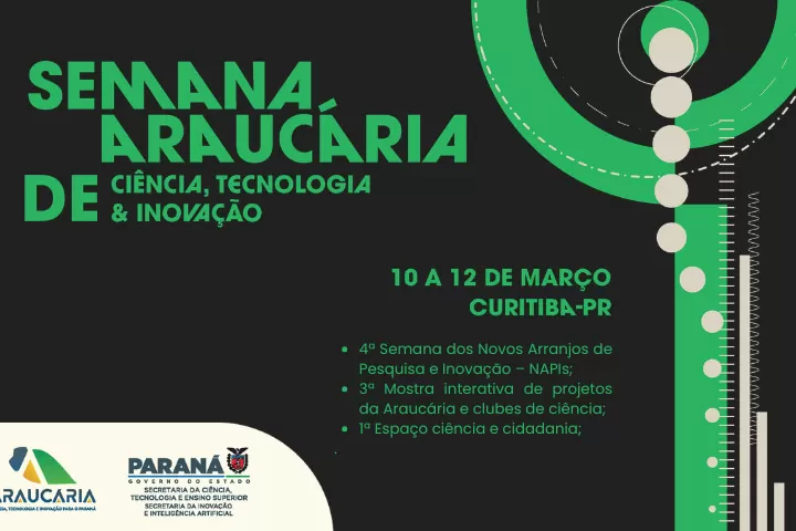 Semana Araucária de CT&I lança editais de bolsas e anuncia novos investimentos Foto: Fundação Araucária