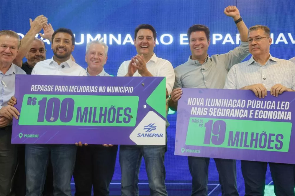 Estado soma quase R$ 300 milhões em investimentos em Paranavaí, destaca Guto Silva na ExpoParanavaí