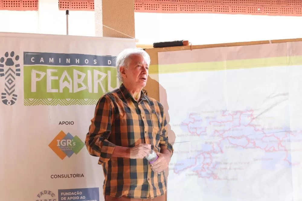 Estado realiza consulta com comunidades indígenas para estruturar visitação na rota Caminhos do Peabiru - SETU Foto: SETU