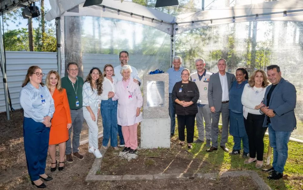 Novo Centro de Cuidado Integral reunirá ambulatórios, quimioterapia e serviços de apoio em um único espaço de 3.800 m², ampliando de 19 mil para 30 mil consultas por mês. Crédito das fotos: Rafa Kondlatsch/Itaipu Binacional.