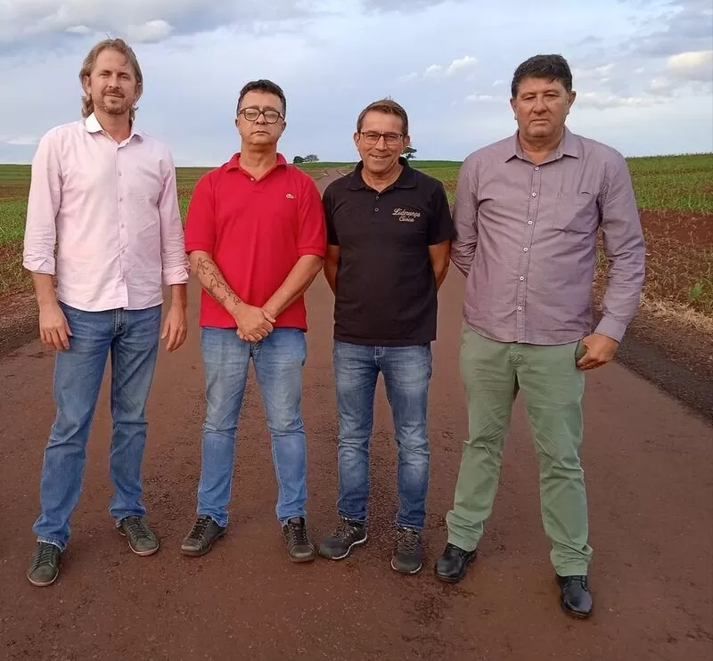 Estrada Bahia, em Formosa do Oeste, começa a ser pavimentada em abril com emenda de mais de meio milhão de Zeca Dirceu
