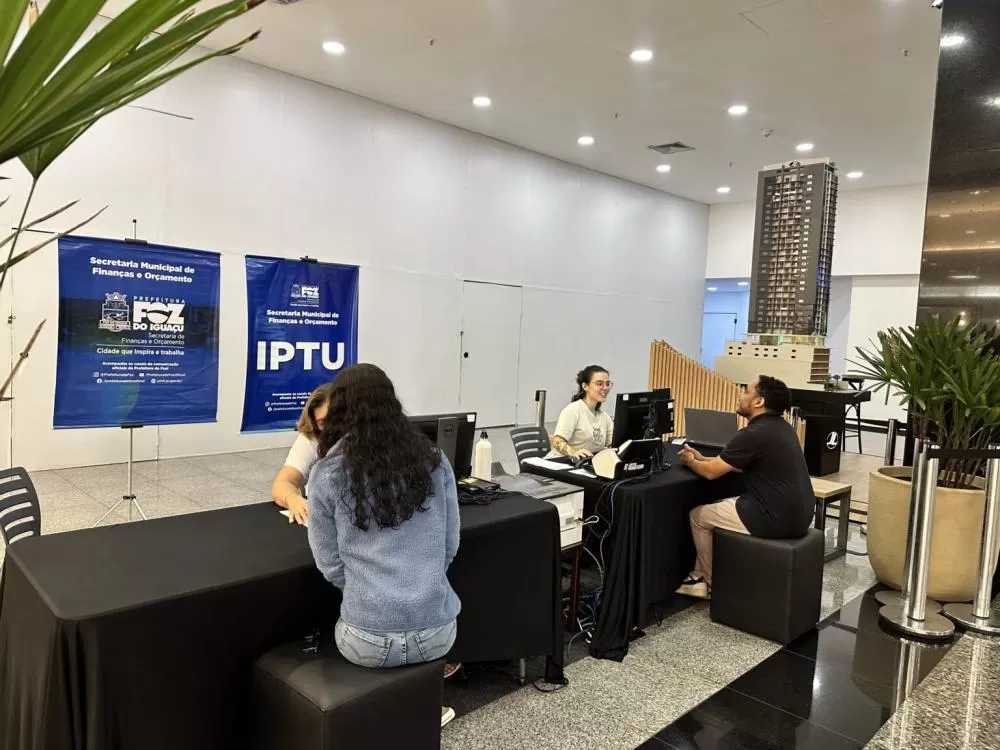 Vencimento da cota única do IPTU e da primeira parcela é dia 15 de abril de 2026.