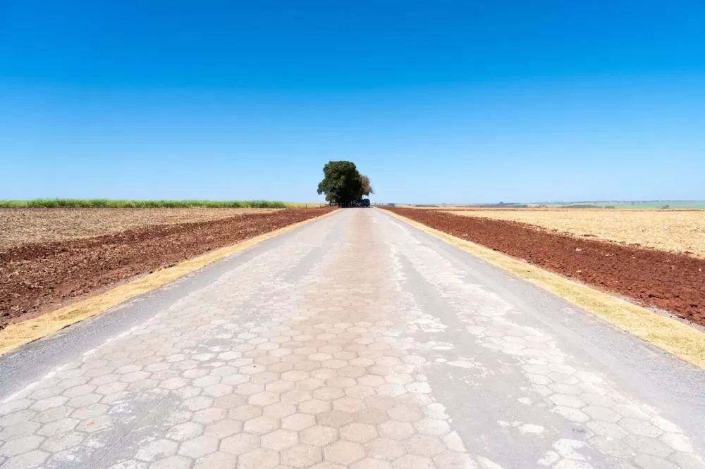Estrada rural de Paraíso do Norte recuperada com recursos da Itaipu. Foto: Sara Cheida/Itaipu Binacional.