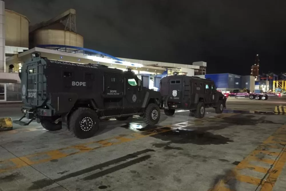 Novos blindados das forças de segurança começam a chegar ao Paraná Foto: SESP