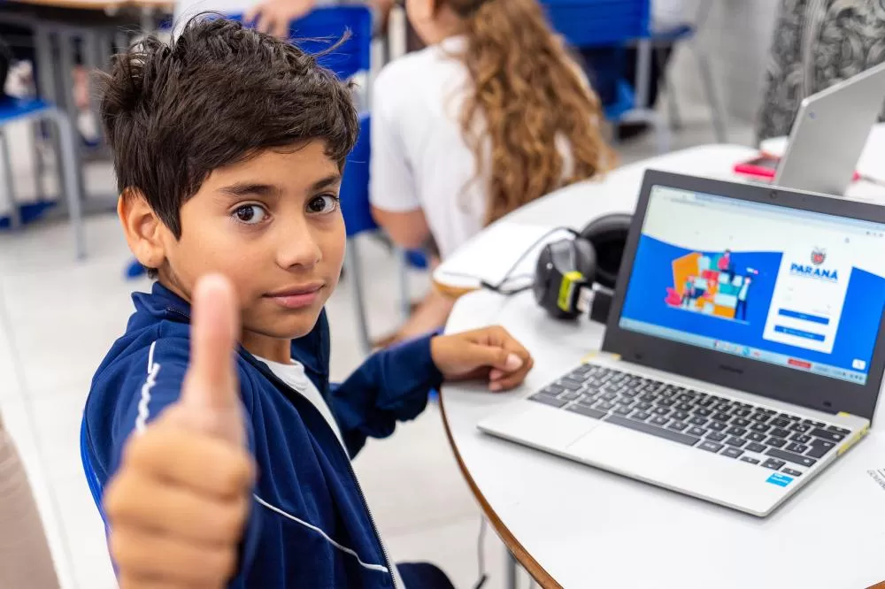 9 em cada 10 municípios do Paraná bateram meta de alfabetização, aponta Inep Foto: Lucas Fermin/SEED