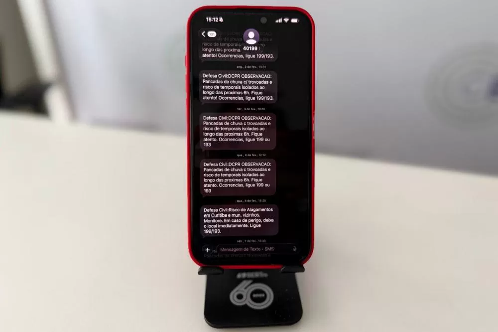 Risco moderado, alto ou muito alto: como agir ao receber os alertas da Defesa Civil Estadual Foto: Defesa Civil Estadual