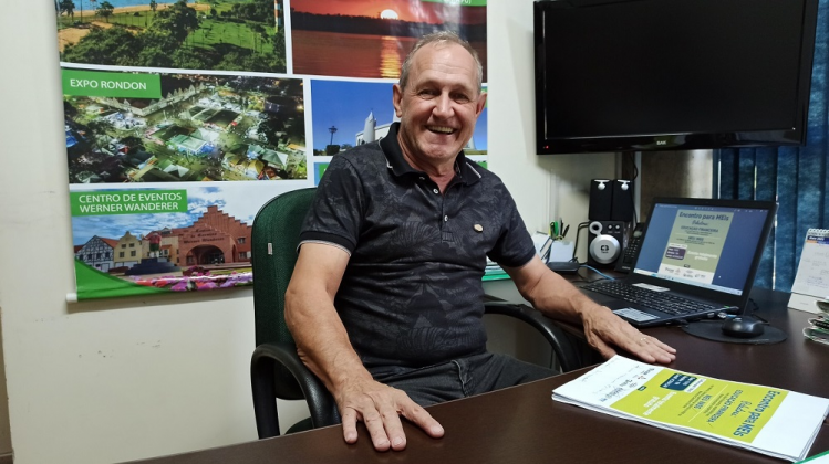 O secretário municipal de Desenvolvimento Econômico, Valdir Port (Portinho)