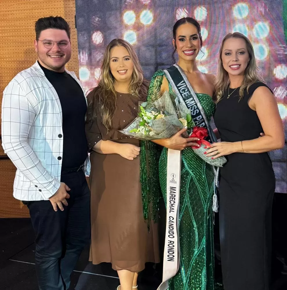 Jhenyffer Stephanovichi, 3ª Miss Rondon, conquista o título de Vice Miss Paraná pela franquia By Vitor