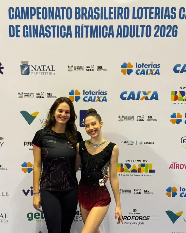 Rondonense se destaca em competição nacional de ginástica rítmica em Natal