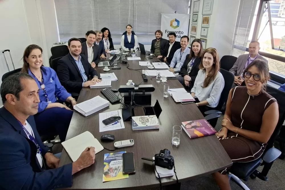Missão do BID avalia captação de recursos para a Fomento Paraná Foto: Fomento Paraná