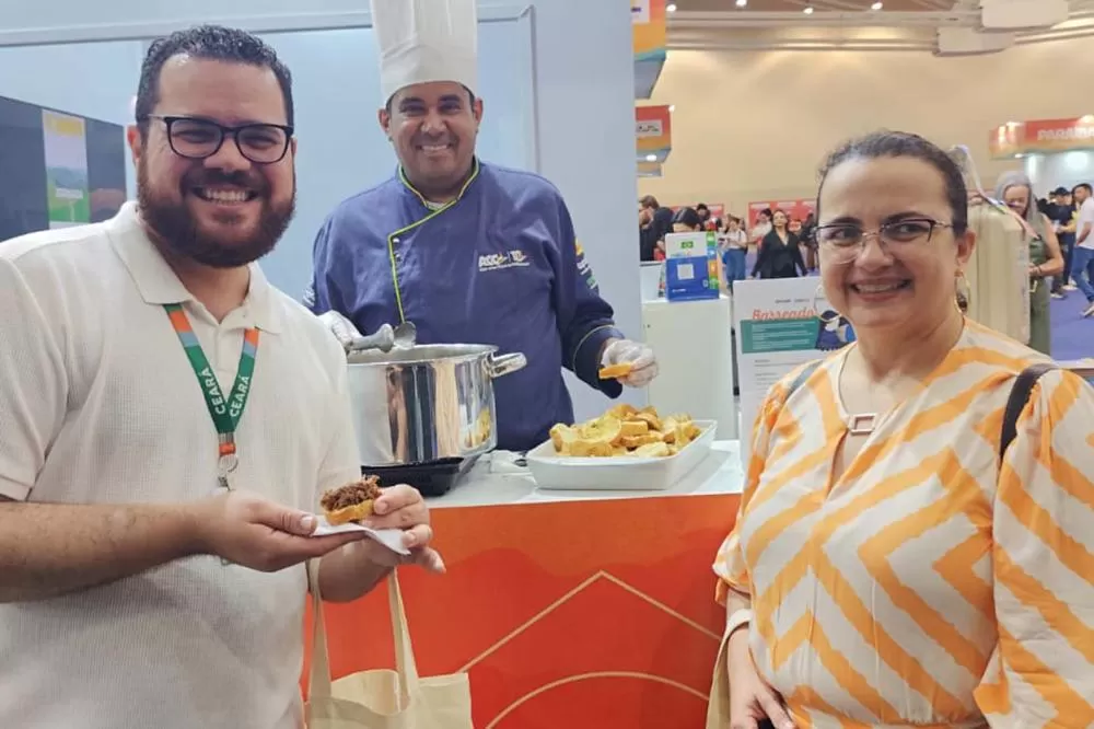 Paraná apresenta diversidade e gastronomia típica no 10º Salão Nacional do Turismo em Fortaleza Foto: SETU