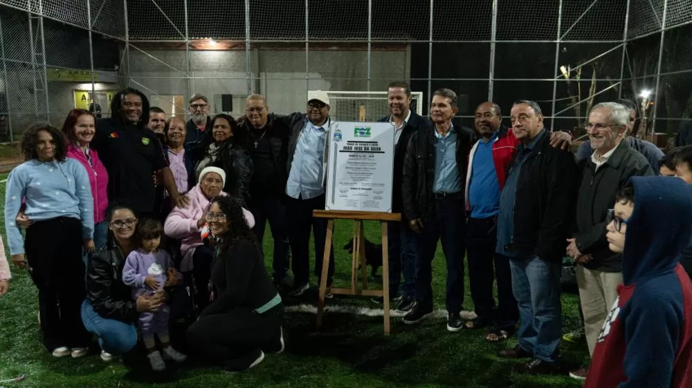 A praça traz mais qualidade de vida para os moradores da região e faz homenagem a ex-morador.