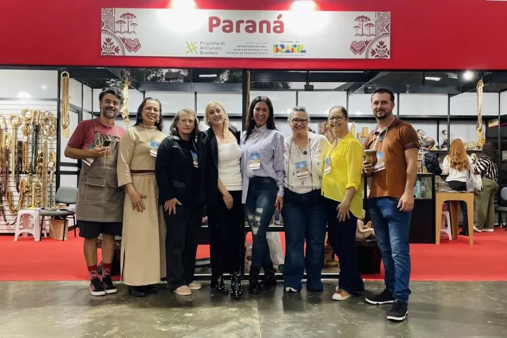 Com apoio do Estado, artesãos paranaenses participam do maior evento do setor no Brasil Foto: Semipi