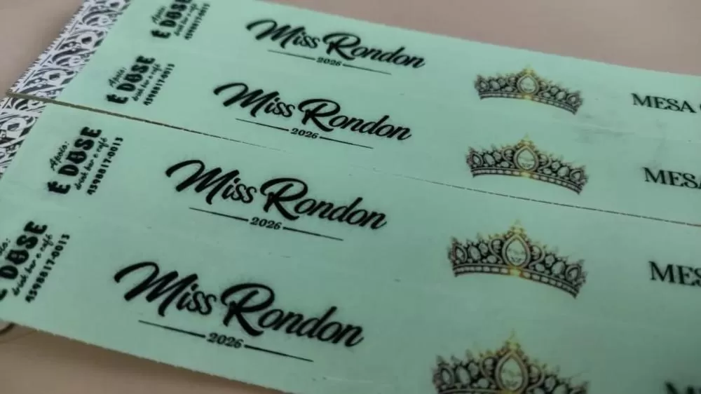 Ingressos individuais para o Miss Rondon 2026 começam a ser vendidos nesta quarta-feira