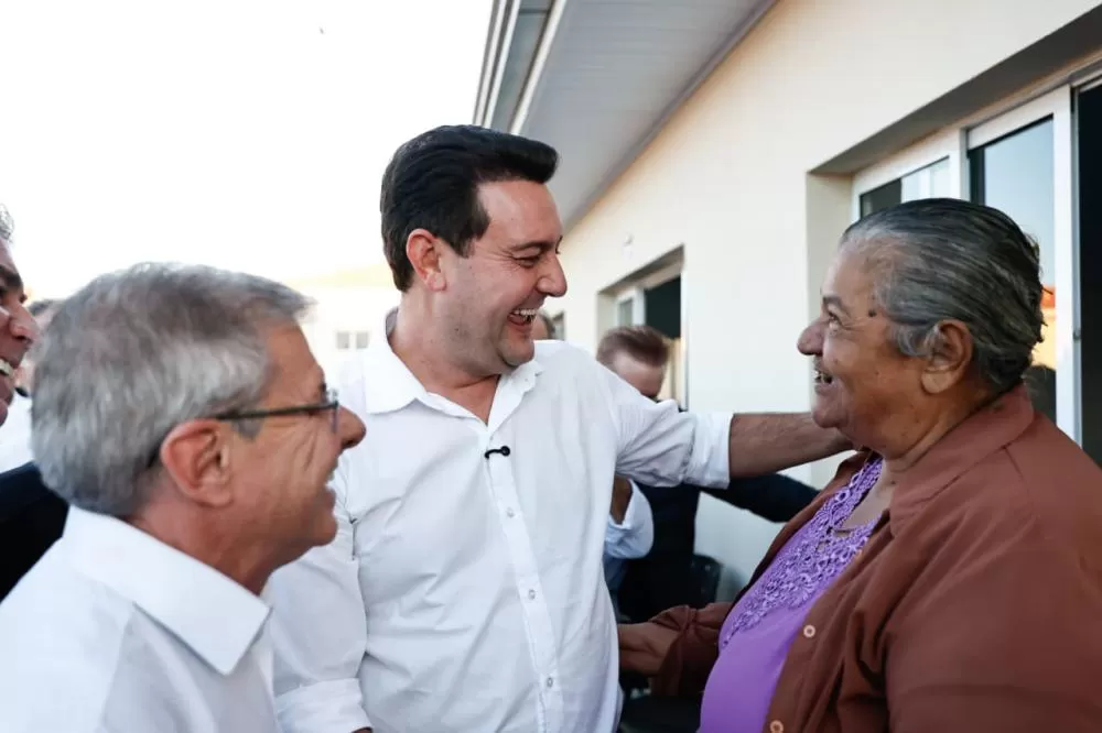 Governador destaca atendimento à terceira idade em visita ao Condomínio do Idoso de Cascavel Foto: Jonathan Campos/AEN