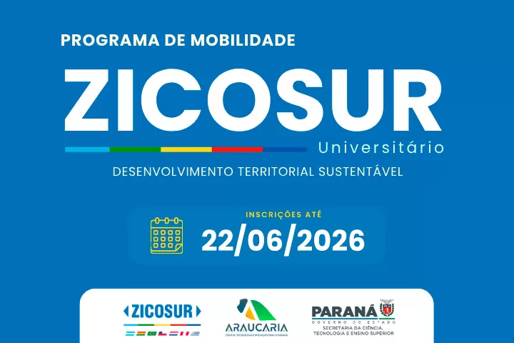 Estado lança chamada pública do Zicosur Universitário com investimento de R$ 5,5 milhões Foto: Divulgação