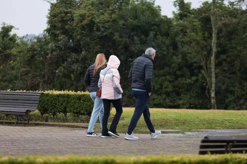 Inverno - Frio - menor temperatura em Curitiba Foto: Geraldo Bubniak/AEN