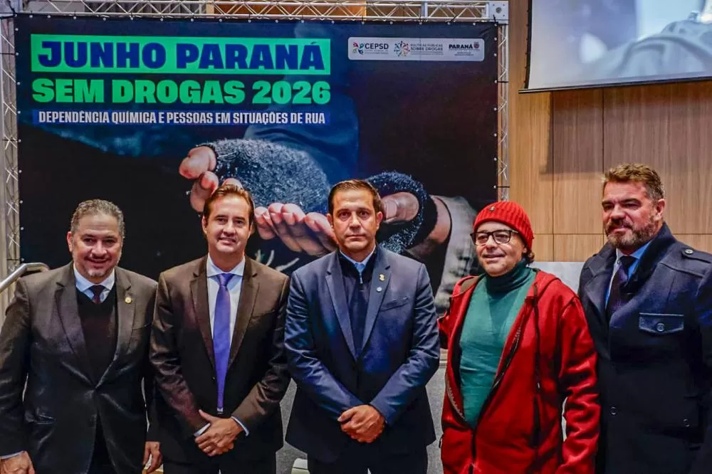 Sesp abre Junho Paraná Sem Drogas com foco em ações integradas e apoio a vulneráveis Foto: Henrique Vieira/SESP