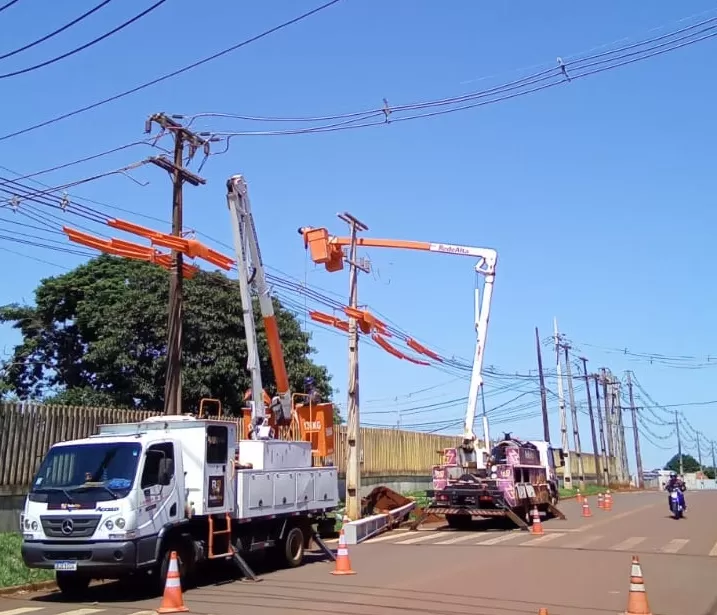 Copel amplia, na região Oeste, capacidade energética com investimento de mais de R$ 22 milhões em novos alimentadores