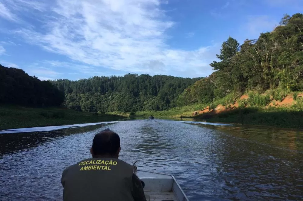 IAT prorroga por mais 40 dias a proibição para pesca e uso da água na Represa do Capivari. Foto: IAT