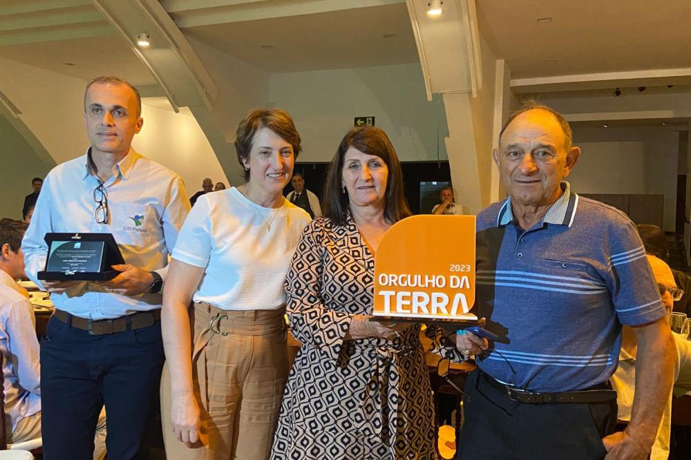 Orgulho da Terra premia técnicos e agricultores que adotam boas práticas na produção Foto: IDR-PARANÁ