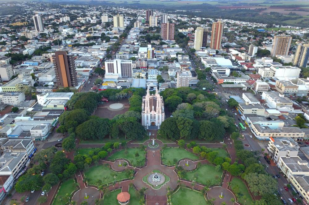 Moradores de oito cidades ganham prêmios de R$ 10 mil do Nota Paraná - Na foto, Campo Mourão Foto: José Fernando Ogura