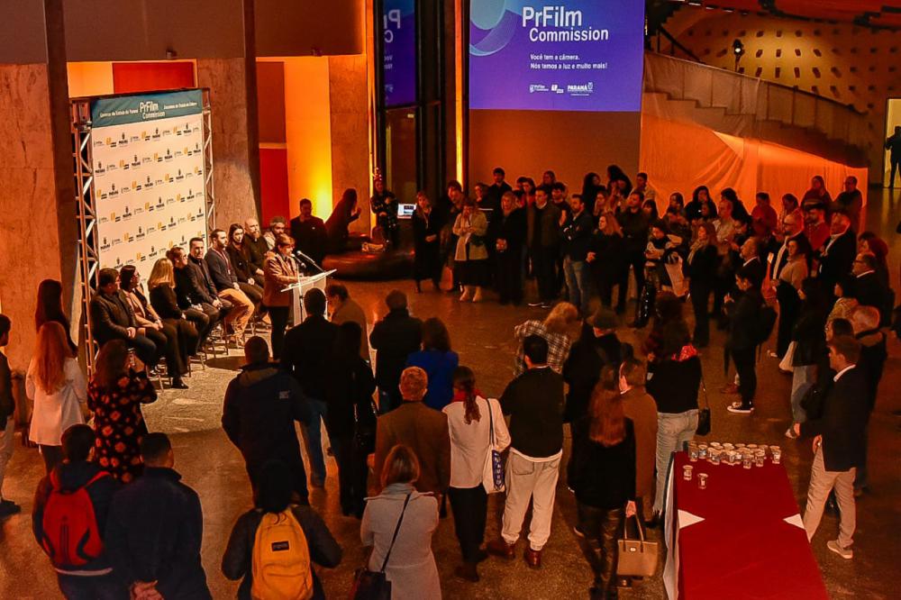 Estado lança PrFilm Commission, que tem como objetivo atrair a produção de filmes para o Paraná Foto: Kraw Penas/SEEC