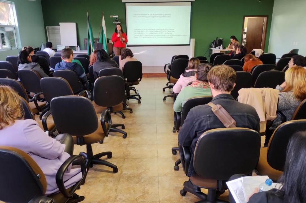 Estado capacita técnicos e profissionais de saúde para o teste do pezinho Foto: SESA