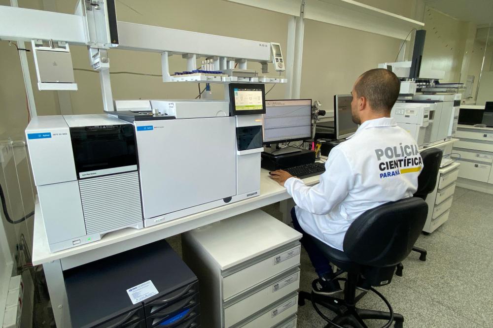 Polícia Científica adquire novos equipamentos tecnológicos para Seção de Química Forense Foto: Polícia Científica do Paraná