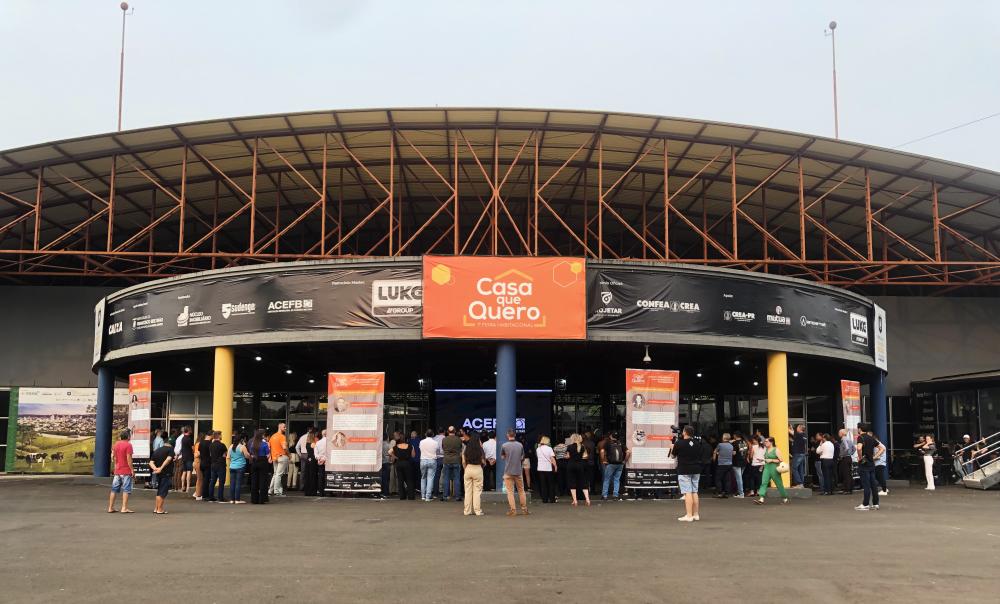 Feira aconteceu no centro de eventos do parque de exposições. Crédito: Reinner Rodrigues/Acefb.