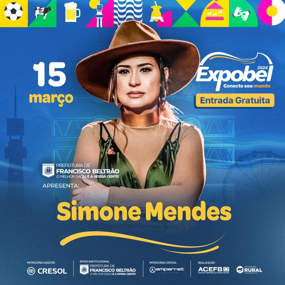 Seis shows confirmados na Expobel 2024