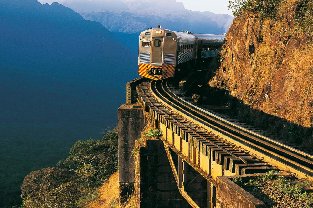 Curitiba-Morretes (através da Serra Verde Express) Foto: Divulgação Serra Verde Express