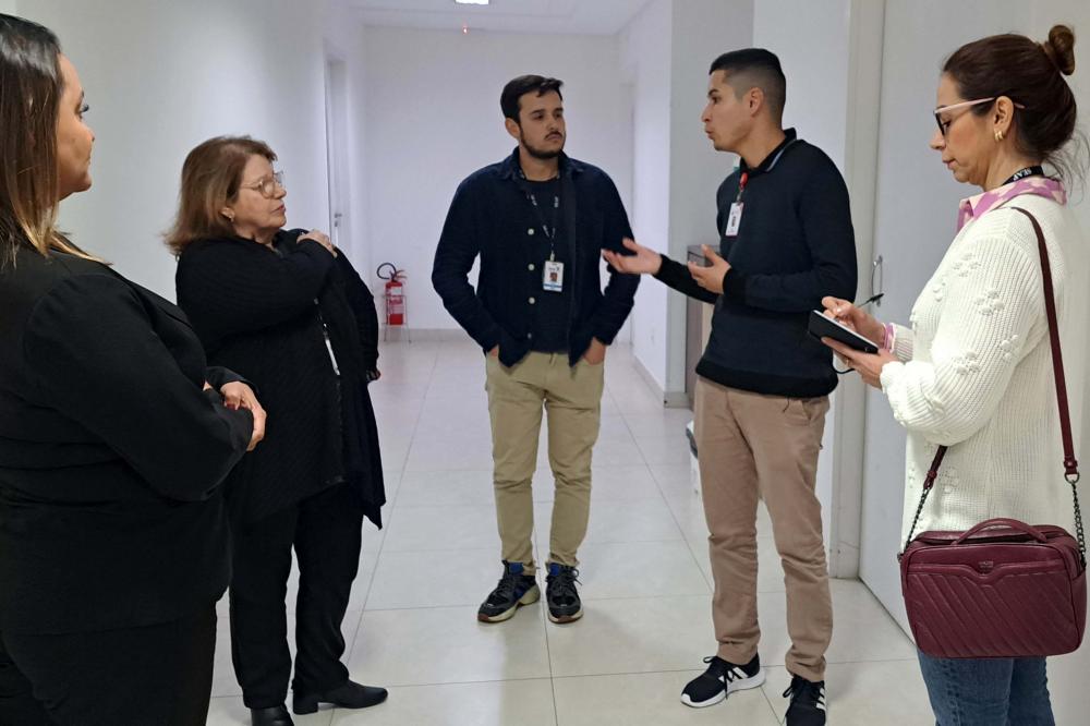 Nesta sexta-feira (23), a visita aconteceu no Hospital São Camilo, em Ponta Grossa. Equipe já visitou unidades de Curitiba, Cascavel, Foz do Iguaçu, Francisco Beltrão, Pato Branco, União da Vitória, Toledo, Guarapuava e Londrina. Foto: SEAP