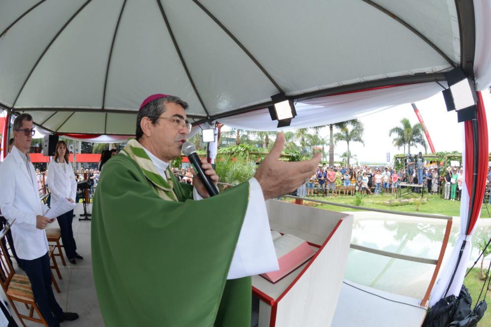 Legenda: A exemplo do que ocorreu em 2023, Dom Donizete vai celebrar a missa no próximo dia 4 de fevereiro Crédito: Assessoria
