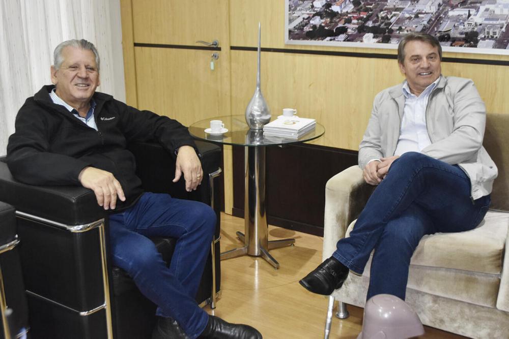 Demandas prioritárias para Toledo foram tema da conversa entre parlamentar e chefe do Executivo Municipal ocorrida na manhã desta sexta-feira (23)