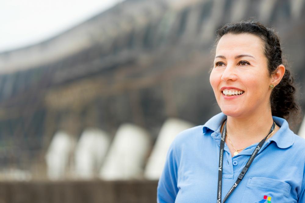 Renata Tufaile. Foto: Alexandre Marchetti/Itaipu.