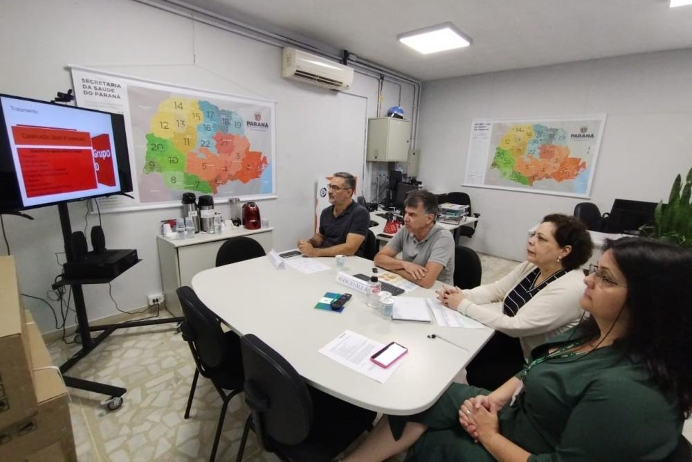 Capacitação da Secretaria da Saúde sobre a dengue Foto: SESA-PR