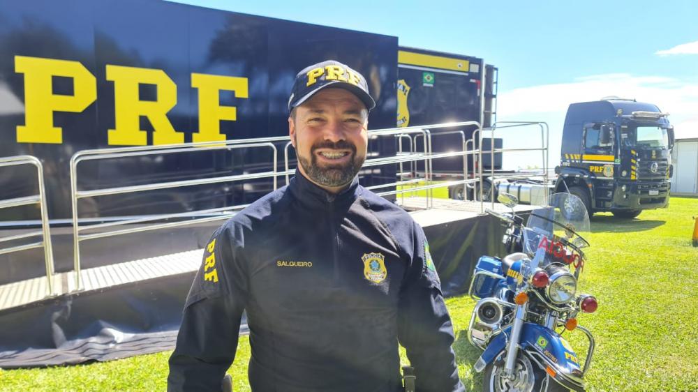 Legenda: Ricardo Salgueiro, responsável pela comunicação da PRF Crédito: Assessoria
