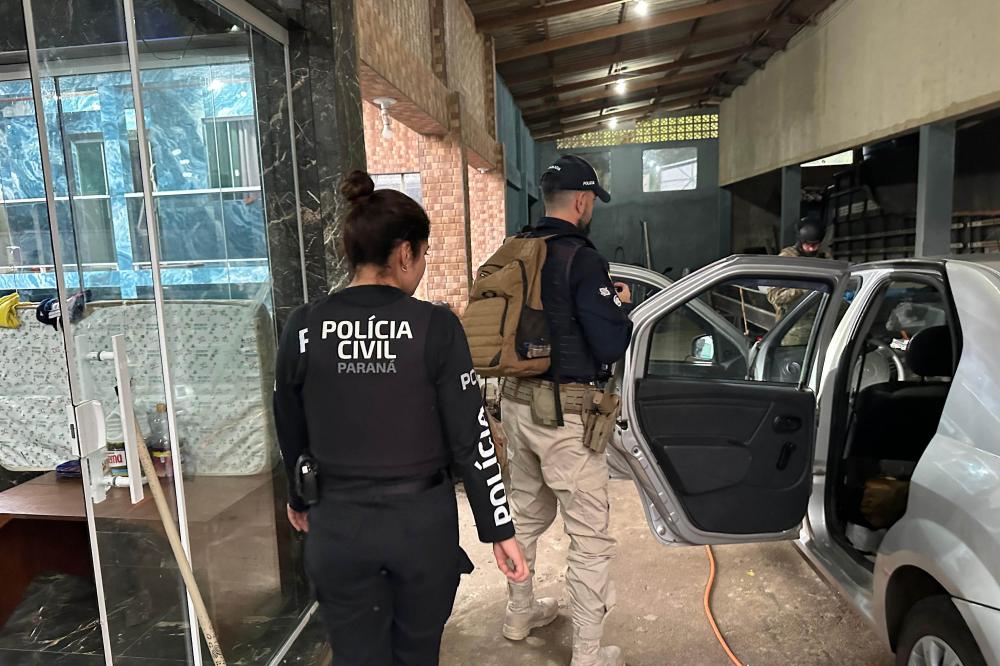 PCPR e PRF deflagram operação contra organização ligada a saques de cargas Foto: PCPR