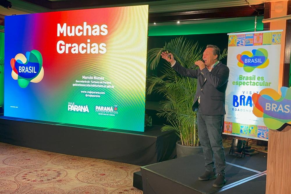 Paraná apresenta destinos turísticos em cinco países da América do Sul nesta semana Foto: SETU-PR