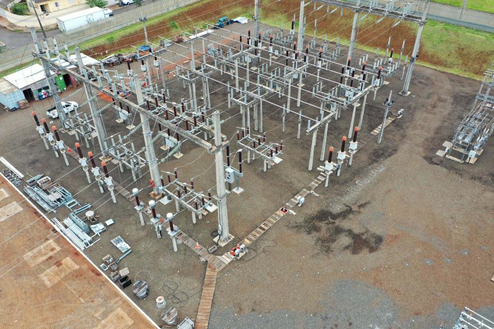 Subestação Semiramis em Londrina Foto: Copel