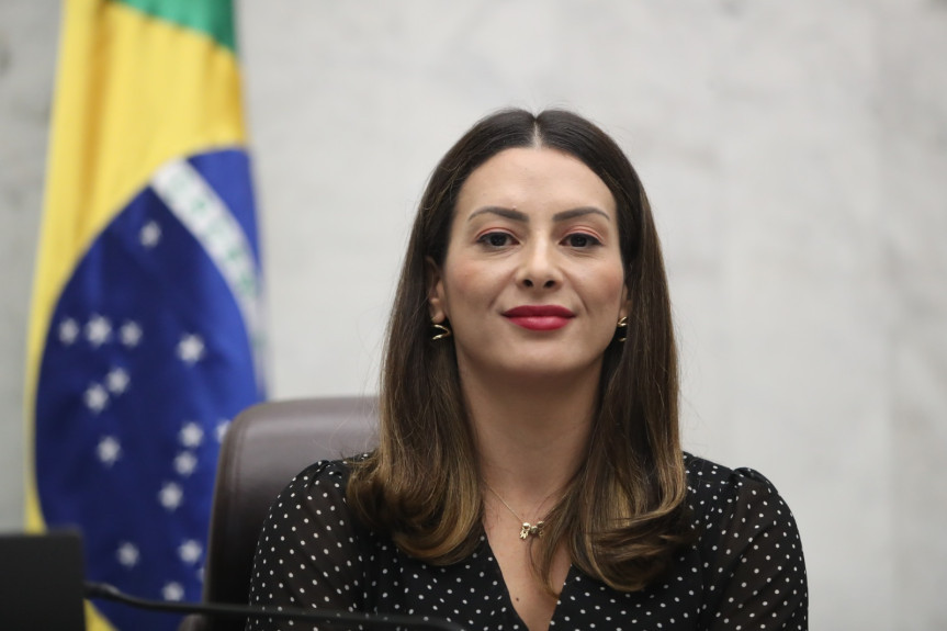 A deputada Mabel Canto (PSDB) é a líder da Bancada Feminina.Créditos:Orlando Kissner/Alep