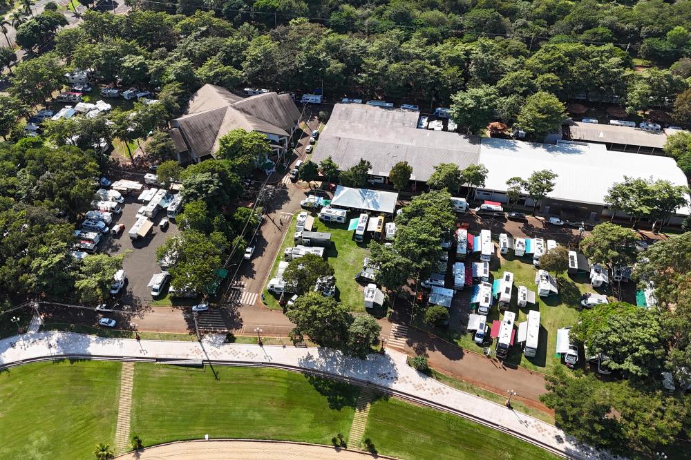 Viaje Paraná participa de encontro com 350 motorhomes em Santa Helena Foto: Viaje Paraná