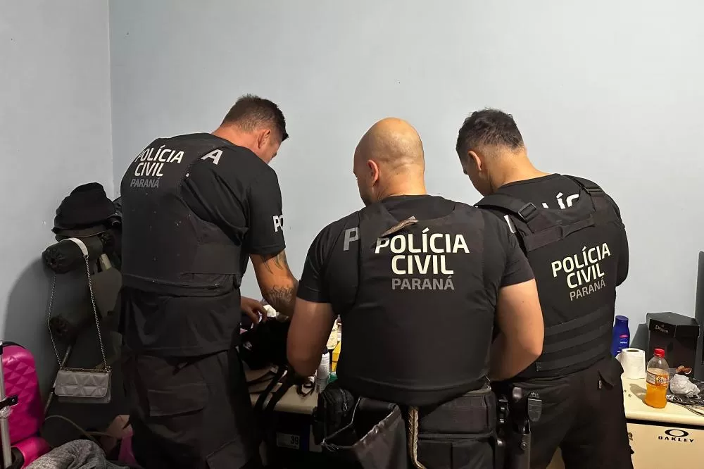 PCPR deflagra operação contra associação criminosa envolvida em jogos em redes sociais Foto: PCPR