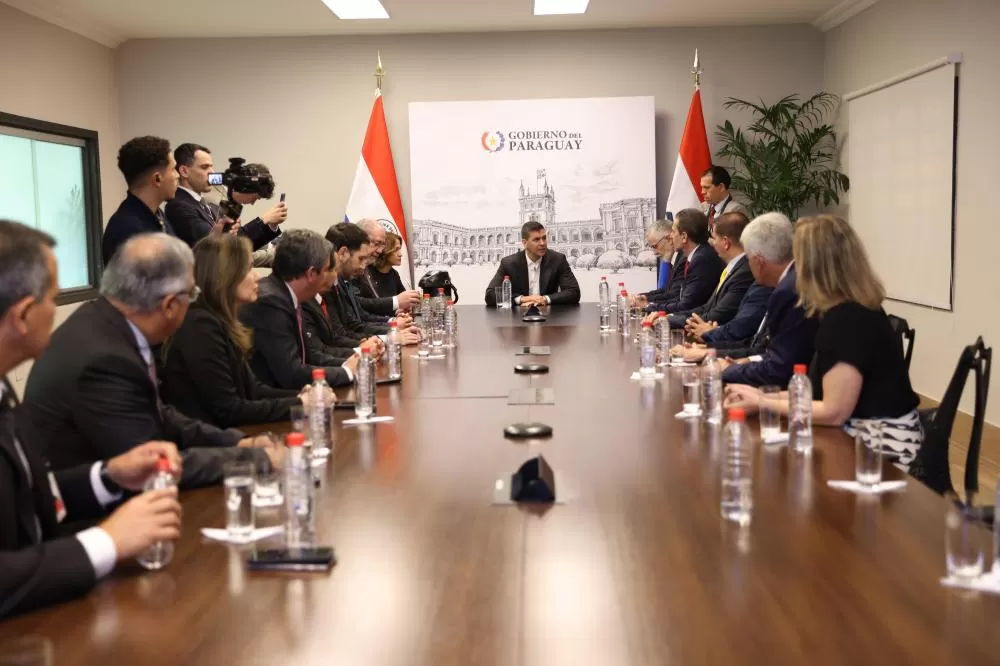  Imagem cedida pela Presidência da República do Paraguai