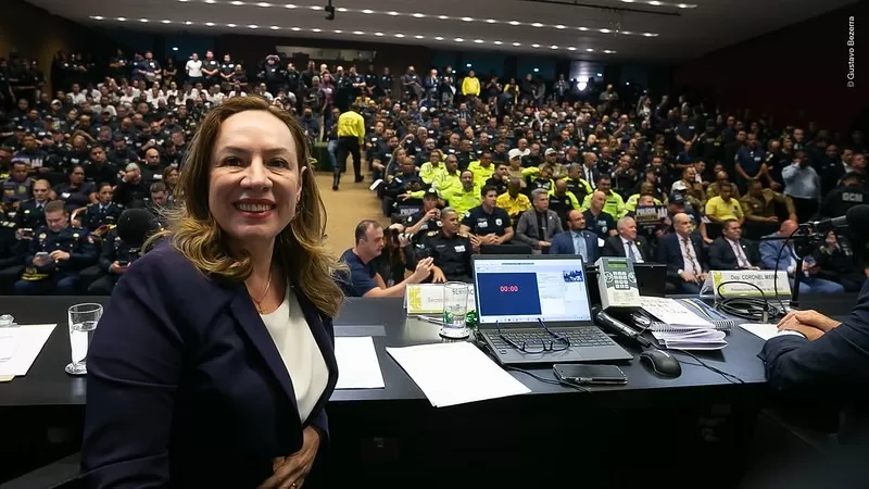 Deputada Adriana Accorsi defende criação da Polícia Municipal. Foto: Gustavo Bezerra