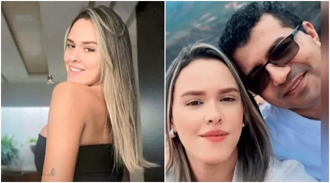 Maria Vitória e Gilson de Oliveira